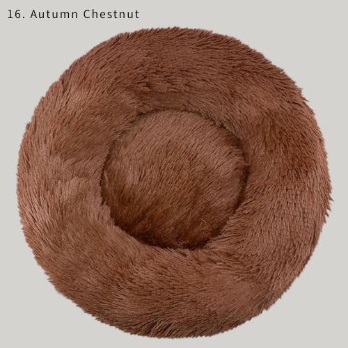 ミリオ・プレミアムふわもこラウンドベッド(40–90cm)|雲の上のような眠りを届けるCozy Nest