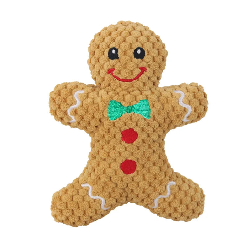 Christmas Plush Noise Chewing Toy Series (For Dogs & Cats)