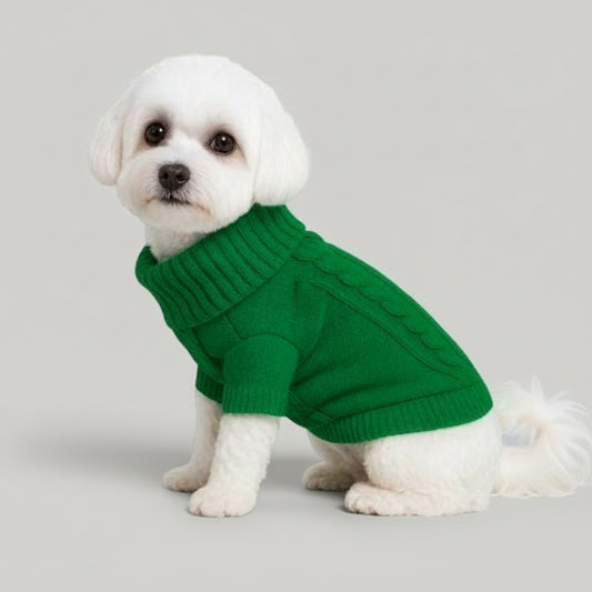 コージー冬ニットセーター（犬＆猫用）