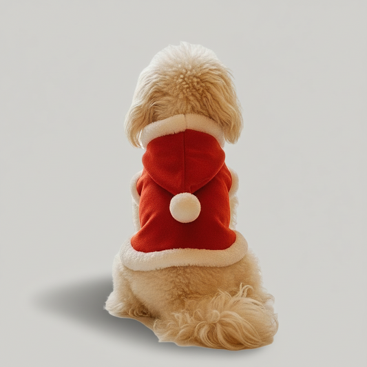 クリスマス ペットマント（猫・小型犬用）