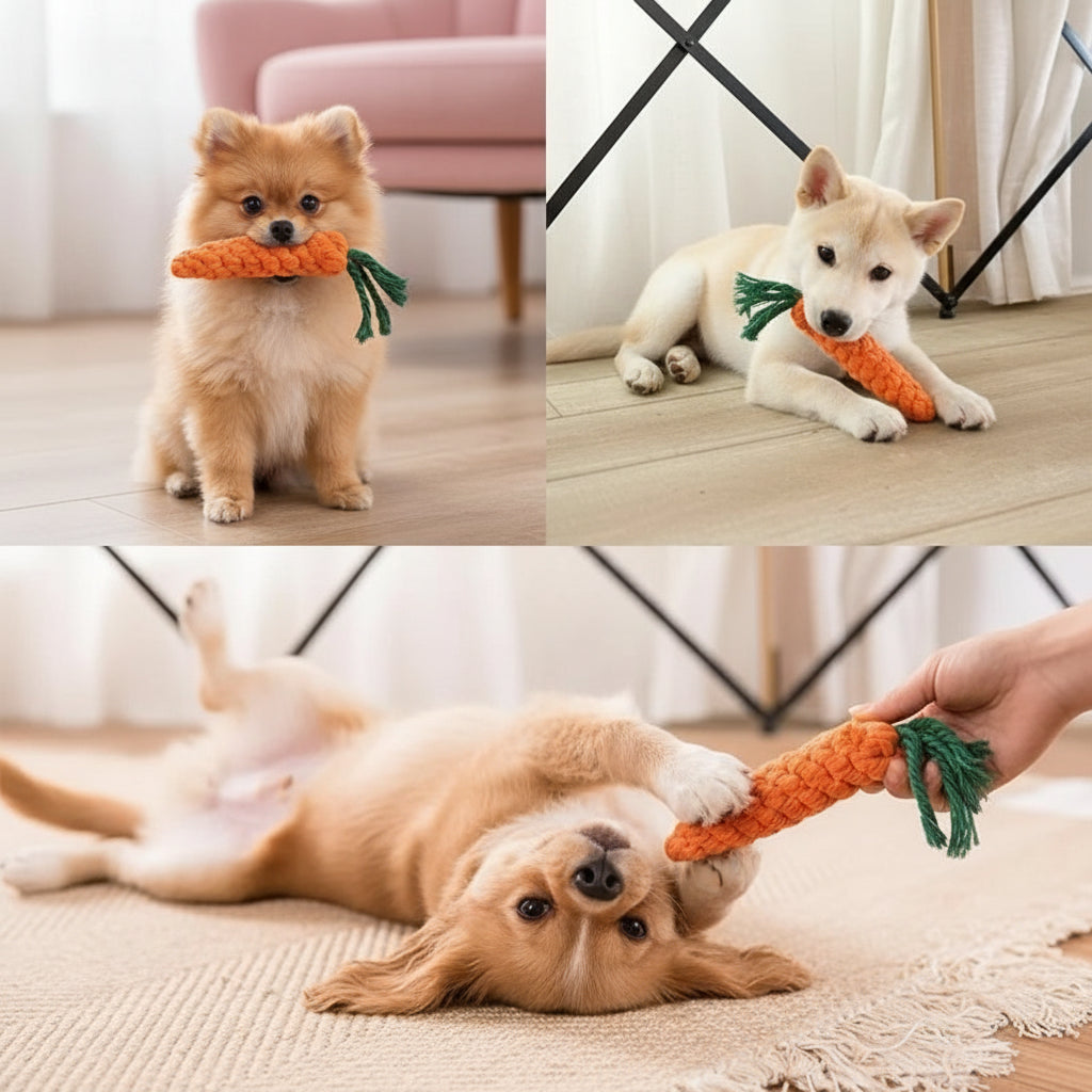 Milio Carrot Dental Toy