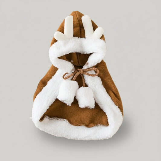 クリスマス ペットマント（猫・小型犬用）