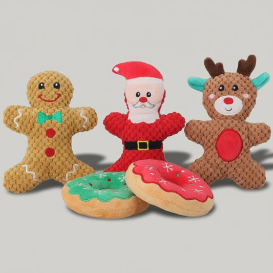 クリスマス プラッシュおもちゃシリーズ（犬・猫用）